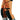 Snickers High-Vis stretch buks 6343 klasse 2 orange/sort str. 46 - 3