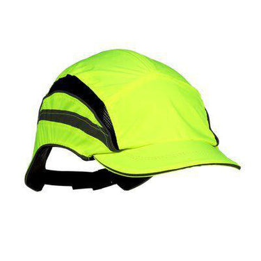 3M First Base 3 Bump Cap 2021866 Classic 55mm skygge Hi-Vis gul - 1