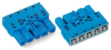 Hanstik 5-polet blå - 1