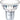 Philips Corepro LEDspot 550lm GU10 865 120° - 1