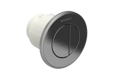 Geberit Omega10 betjeningsplade til mur kr/hvid - 1
