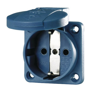 CEE appliance udtag 3 polet 16A 230V blå D - 1