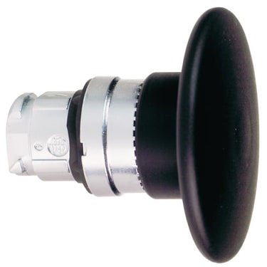 Harmony paddetrykshoved i metal med Ø60 mm padde i sort farve med fjeder-retur - 1