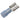 Isol. ABIKO spademuffe KA2507FLS-PB 1,5-2,5mm² 6,3x0,8 Blå - 1