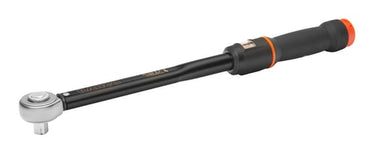 Bahco Mekanisk justérbar klikmomentnøgle med vinduesskala og fast gennemstiks-firkant skraldehoved 1/2" 20-100Nm - 1
