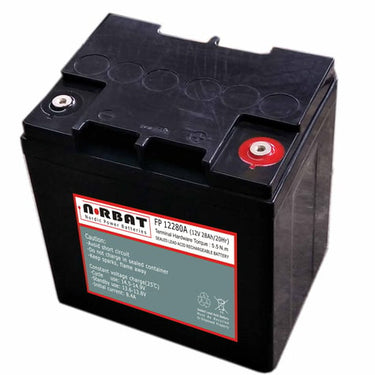 12V Batteri 28Ah - 1
