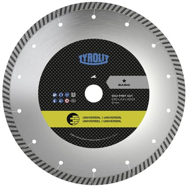 Diamant tørskæreskive Basic 230x2,4x22,23 Universal - 1