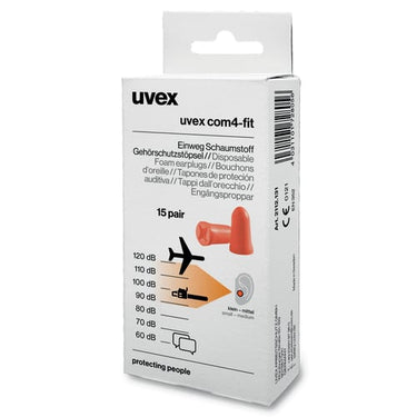 Uvex Com4-fit øreprop 15 par - 1