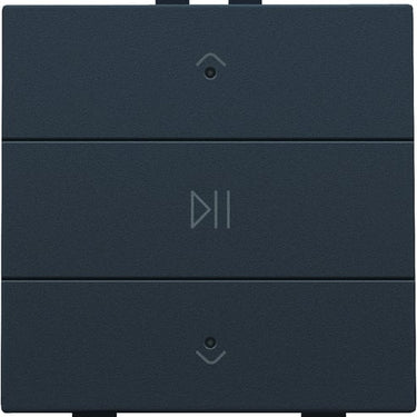 Audio tryk med LED anthracite NHC - 1