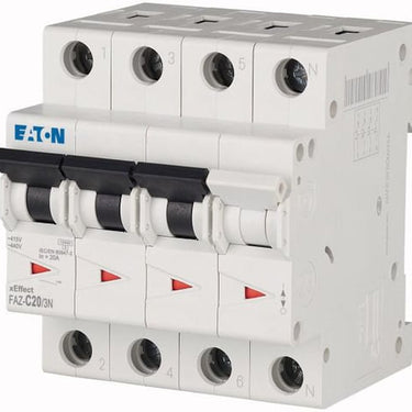 Automatsikring 20A 3P+N C FAZ-C20/3N - 1