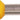 Isoleret terminalrør A70-20ET 70mm² L20 Gul - 1