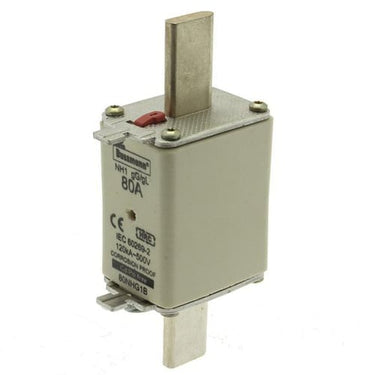 Sikring NH-1 80A GL/GG 500V - 1