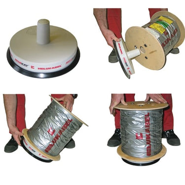 Kabelafruller Ø25CM bæreevne 190KG - 1