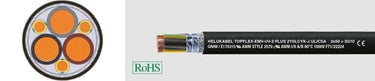 Motorkabel TOPFLEX-EMV-UV-3PLUS 2YSLCYK-J (3x50+3G10) qmm UL/CSA afmål - 1