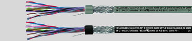 Multikabel UL (LiYCY-TP) 300V 4x2x0,34 qmm AWG 22 grå  afmål - 1