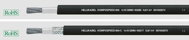 Højflexibel KOMPOSPEED 600-C 1X185 afmål - 1