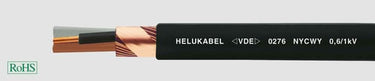 Installationskabel NYCWY 0,6/1kV 2x25rm/25 afmål - 1