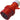 Cee  5 polet stikprop 16A IP44 rød - 1
