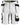 Snickers AllroundWork stretch shorts 6141 hvid/sort str. 66 - 1