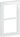 LK FUGA PURE designramme glas 2 modul hvid - 1