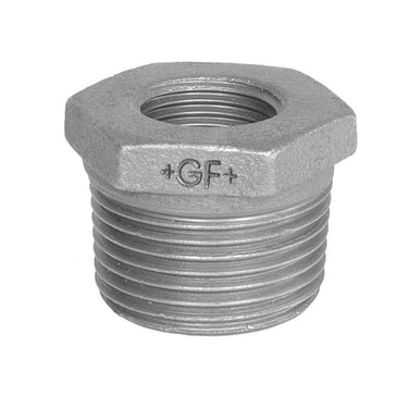 Nippelmuffe sort koncentrisk 3 x 2 - 1