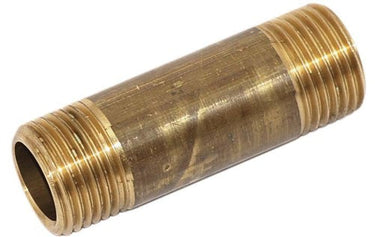 Nippelrør messing 1/2" x 50 mm - 1