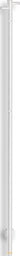 KRISS Uno Plus håndklædetørrer 1480x30mm rf hvid - 3