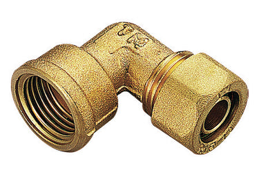 Unite vinkel kompression med muffe 20 x 2,0 mm x  1/2" - 1