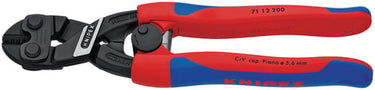 Knipex CoBolt 71 12 200 kompakt boltsaks 200 mm med fjeder greb med slanke flerkomponent-håndtag - 1