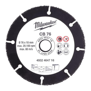 Skæreskive Carbide t/Multiskæreværktøj DHTS 76mm - 1