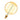OSRAM Vintage 1906 LED globe200 guld spiral filament ultra tynd 400lm 4,8W/822 (33W) E27 dæmpbar - 1