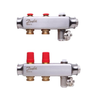 Danfoss gulvvarmemanifold 2+2 SSM - 1