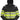 Snickers Hi-Vis hættetrøje lang lynlås kl. 1 str 2XL sort/gul - 1