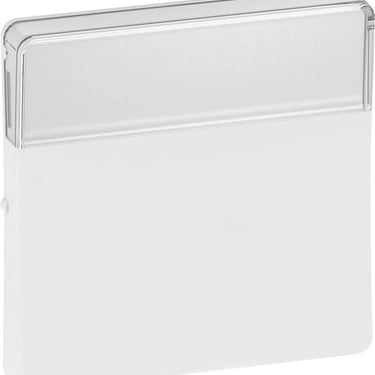 LK FUGA tangent med tekstfelt for 16A afbrydere hvid - 1