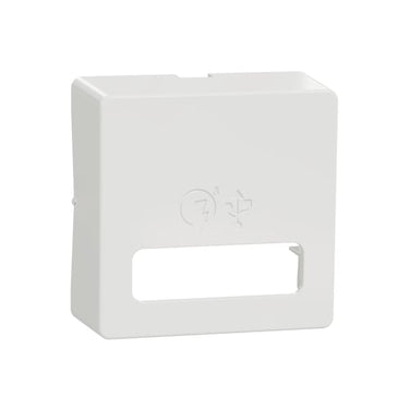 LK FUGA afdækning for USB A+C hurtiglader hvid - 1