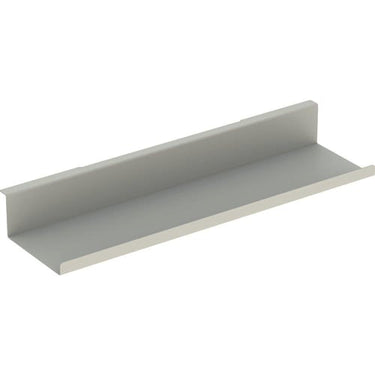 Geberit hylde 450 x 130 x 55 mm grå stål pulverlakeret mat - 1