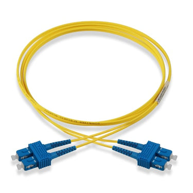 Fiberpatchkabel OS1/OS2 SCD/SCD LSZH 3m - 1