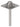 BLÜCHER tagafløb til selvfald og tagfolie lodret 280 x 280 mm Ø50 mm - 1
