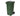 Industribeholder 120 L med hjul grøn - 1