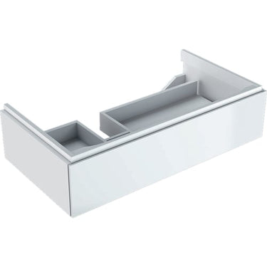 Geberit XENO² vaskeskab 880x220x462mm m/skuffe hvid spånplade lak 500.513.01.1 - 1