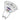 LEDVANCE LED PAR16 36° 350lm 2,2W/830 (50W) GU10 energiklasse B - 1
