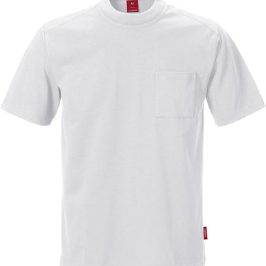 Match T-shirt Hvid L - 1