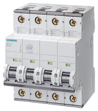 Automatsikring 6KA 3P+N C 6A 5SY6606-7 - 1