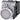 Lystrykknap 22 mm rund metal skinnende hvid flad momentan kontakt type med holder 1NO LED modul med integreret LED 24V - 1