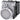 Lystrykknap 22 mm rund metal skinnende hvid flad momentan kontakt type med holder 1NO LED modul med integreret LED 24V - 2