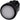 Lystrykknap 22 mm rund plastik hvid flad - 1