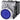 Oplyst trykknap 22 mm rund metal skinnende blå flad knap 3SU1152-0AB50-1BA0 - 2
