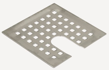 BLÜCHER rist 140x140mm med udskæring i kant - 1