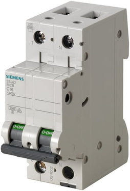 Automatsikring 6KA 1P+N C 10A 5SL6510-7 - 1