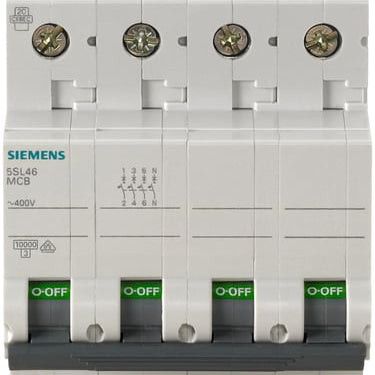 Automatsikring 10KA 3+N-P C 20A - 1